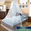 4 Colors Summer Elgant Hung Dome Mosquito Net For Double Bed Summer Polyester Mesh Fabric Home bedroom Baby Adults Hanging Decor Factory price expert design Quality