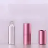 Aluminiowa butelka na perfumy 5 ML przenośna szklana butelka na perfumy wielokrotnego napełniania aluminiowy opryskiwacz pusta fiolka kosmetyczna Atomizer do perfum Travel 461 S2