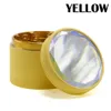 Rubber Paint Mirror Aluminum Alloy Grinders 63mm Smoking Accessories Silicone Glass Crushers 4 Layers Herb Grinder