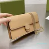 Designer- Mulheres cadeia de ombro bolsa de couro crossbody carteira de couro genuíno mini bolsa luxurys bolsa com link cadeias cinta