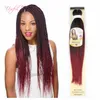 5pcs one lot for One Head Easy Braids Hair 5pcs Ombre Braiding Crochet Hair Extensions 20inch Synthetic 20lots Whoelsale Price