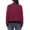 Giacca a vento da donna estiva Moda sottile Bomber di base Cappotto a maniche lunghe Capispalla femminile casual 210922