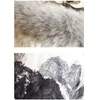 Varm tjocka män Parka Jackor Mode Print Mäns Vinter Faux Fur Hood Coat Puffer Male Jackor Snow Mountain Plus Storlek 5xl 211206