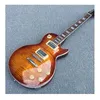 ترقية مخصصة 1959 R9 Tiger Flame Electric Guitar for Standard LP 59 Guitar306J