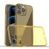 Custodie per telefoni TPU antiurto trasparenti di colore moda 2mm per iPhone 13 12 Pro Max 11 XS XR 7 8 Google Pixel 5A 6