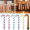 Inflatable Candy Cane Classic Lightweight Hanging Decoration Tree 2022 Party Outdoor Christmas Adornment Xmas Bal Z3a9