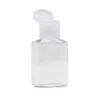 1000pcs 30ml garrafas de embalagem divididas flip transparente desinfetante desinfetante shampoo recipiente líquido vazio parfum spray mini garrafas de hidrogel de varejo dhl