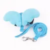 Cute Angel Pet Dog Leashes and Collars Set Puppy Leads for Small Cats Designer Wing Adjustable Dogs Harness Pet id new 226C3