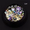 Wholesale DIY Nail Art Rhinestones Colorful 3D Nails Diamonds Gem Stones Jewelry Iridescence Manicure Crystal Decoration