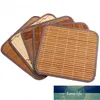 45 * 45 cm Summer Cool Cuscino del sedile antiscivolo Bamboo Chair Mat Cuscini per sedie per computer Colore casuale Natica Cuscinetti per auto 1PC Prezzo di fabbrica design esperto Qualità