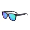 Solglasögon Parzin Square Polariserad Klassisk Metall Hinge Fashion UV400 Lens Driving Sun Glasses Occhiali Da Sole Uomo