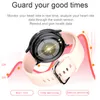2021 New Smart Watch Senhoras Homens Full Touch Fitness Tracker Pressão arterial Sono Smart Relógio Senhoras SmartWatch