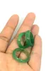 3pcs grön jasper jade gemstone band smaragd ring fin vintage jadeit natursten smycken onyx bröllop klassiker för kvinnor