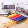 DELI 72 kolory oleisty kolor ołówek zestaw miękkie kredki rdzeniowe malowanie rysunek szkicowanie kolorowych ołówków malowanie materiałów