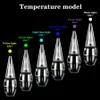 8 ''DAB 조작 봉수 파이프 유리 물 담뱃대 봉지 vape 기화기 흡연 쿨 디자인 전기 담배 USB 충전기