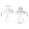 Vazen Mushroom Shaped Glass Vaas Mooie Hydroponics Plant Creative Crafts Decor voor Woonkamer Kantoor