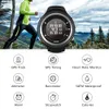 Akıllı Spor Maratonu Koşu İzle Bluetooth 4.0 GPS Parça Pedometre Kalp Hızı Kol Saati Altimetre Barometre