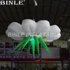 3pcs/pack 1.5m hanging advertising led inflatable flower decorations for wedding events stage party