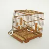 Cages à oiseaux Step Bamboo Cage Grive Broderie Eye Keep Acacia Sparrow Gaiolas Pet Supplies BS50NL