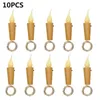 Строки 10 шт. 2м 20LEDS Flame Cork Lights Light