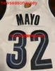 100 % genähtes Oj Mayo-Basketballtrikot für Herren, Damen, Jugendliche, benutzerdefinierte Nummernnamen-Trikots XS-6XL