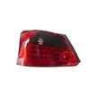 Vänster höger svansljus för Toyota Vios 2008-2013 Bil Taillights Assembly Full LED-dimljus LED-bromslampa