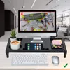 Monitor Stand, Monitor Riser with Usb3.0 Hub Support Charging, Computer Stand with Holding Slots, Desk Organizer with Phone Holder, Desktop Stand for Pc