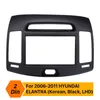 2DIN Car Auto Radio Frame Frame dla Hyundai Elantra (European LHD) 2006 2007 2007 2009 2010 2011 Płyta panelu Dash