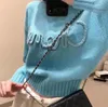 Дизайнерский женский свитер. Пуловер Классический вязаный курт