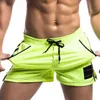 Summer Faux Leather Men Shorts Casual Loose With Pockets High Quality Male Short Pants Comfortable Soft Man 210714