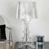 테이블 램프 이탈리아 디자인 Kartell Bourgie 아크릴릭 램프 간단한 현대 실내 조명 아트 장식 홈 거실 침실 스튜디오 바 공부