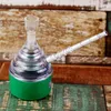 Elektronisches Vakuumrohr Kreativer elektrischer Wasserleitung Hukahn Shisha tragbare Raucherpfeife für Kraut Tabak Heißer Verkauf C0310