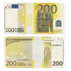 Prop 10 20 50 100 faux billets de banque film copie argent faux billet euro jouer Collection et cadeaux307n6819887
