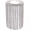 Link Chain Handmade Bling Long Tassel Crystal Arm For Women Wedding Accessories Rhinestone Bangle Bracelet Armband Hand Jewelry Gift Fawn22