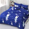 Pościel 3pclot 1 pokrywka kołdry 2 Zestaw poduszek Zestaw Tekstyle DoubleingingQueen Duvet Cover Wygoda E11790 210309