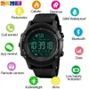 SKMEI Smartwatch Hombre Mens Bluetooth Camara Control Horloges Mannen Smart Digitale Sport Mannelijke Horloges Klok Reloj Hombre 1321 Q0524