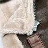 Men's Fur & Faux Cosplay Men Jacket Stand Collar Winter Fleece Lining Biker Coat Short Pu Leather Male Windproof Coats Plus Size 6XL