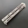 Balisong Grey Rep Replicant Butterfly D2 G10ハンドルトレーナートレーニングナイフクラフト格闘技コレクションKnviesXMasギフト