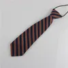 Bow Ties 2 PCS Children's 3 Colors Striped Cotton Tie Fashion Wedding Accessories Neckwear Skjorta slipsar för barn college