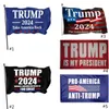 DHL Ship Trump 2024 Zabraj amerykańską flagę 90x150cm Flag Prezydencki Banner Flagi 3x5 stóp cyfrowe 100D Tabela poliestru CPA3282