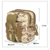 Cross-body schoudertas Running Mountaineering Tactische Outdoor Sport Taille Camouflage Camping Equipment FOR2020 Q0721