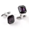 Mody Crystal Cuff Links Koszulka Koszulowa Mankiety Mankiety Mankiety dla mężczyzn Will Will i Sandy Gift