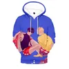 Yeni Sıcak 3D Anime Muz Balık Erkek / Kadın Hoodie Rahat Moda Erkek Çocuk ve Kız 'Spor Sokak Rahat Boy Tişörtü Y211118