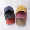 Utomhus Visor Solid Color Caps Washed Old Baseball Cap Hip Hop Couple Hat