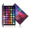 Ucanbe Spotlight 40 Color Eye Shadow Palette Colorful Artist Shimmer Glitter Matte Pigmented Powder Pressed Eyeshadow Makeup Kit5306576