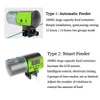 Temporizador de alimentación inteligente de pescado de pescado de pescado automático con LCD indictimer dispensador de comida de pescado para acuarios o timeraquarium accesspries de Timeraquarium