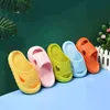 2021 Boys Girls Slides Slippers Soft Thick Sole Quick Dry Beach Pool Slippers Flat Pool Water Shoes EVA Home Shoes Kids Toddler G1218