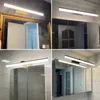 LED Vägglampa Badrum Gyllene, Svart, Vit, Krom Aluminium Spegel Väggbelysning Vanity Lampa Inomhus Justerbara Vinkel Vägglampor 210724