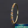 New Arrival 11 Styles Gold Color Bangle Bracelet Copper Zirconia Cuff Bracelets For Women Fashion Party Wedding Jewelry Gift Factory price expert design Quality