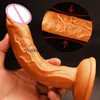 Massage 2020 Nouveaux godes en silicone pour femmes pénis réaliste énorme pénis jouets lesbiens grosse fausse bite Strapon Anal gode pantalon pour hommes Sextoy